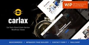 Download Carlax | Car Parts Store & Auto Service WordPress Theme