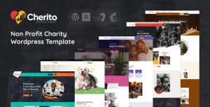 Download Cherito - Non Profit Charity WordPress Theme