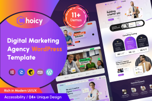 Download Choicy - Digital Marketing Agency WordPress GPL WordPress Plugin
