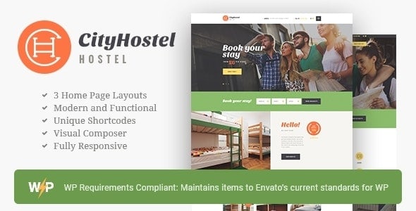 City Hostel | A Travel & Hotel Booking WordPress Theme – GPLAtom