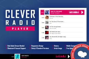 Download CLEVER - HTML5 Radio Player With History - Addon For Visual Composer GPL WordPress Plugin