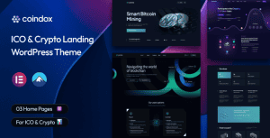 Coindox - ICO & Crypto Landing WordPress Theme