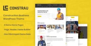 Download Constrau - Construction Business WordPress Theme