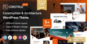 Download Construz - Construction WordPress Theme