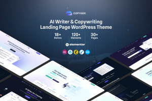 Download CopyGen - AI Writer & Copywriting WordPress Theme GPL WordPress Plugin