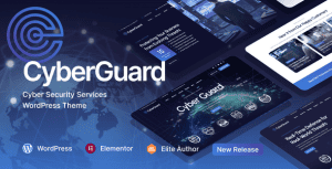 Download CyberGuard - Cyber Security Services WP Theme GPL WordPress Plugin