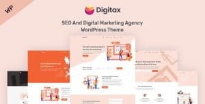 Download Digitax - SEO & Digital Marketing Agency WordPress Theme GPL WordPress Plugin