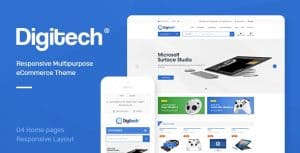 Download Digitech - Technology Theme for WooCommerce WordPress