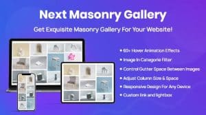 Download Divi Next Masonry Gallery GPL WordPress Plugin