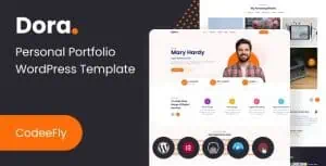 Download Dora - Personal Portfolio WordPress Theme