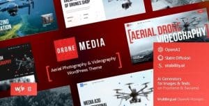 Download Drone Media | Aerial Photography & Videography Theme