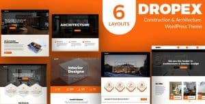 Download Dropex - Architecture WordPress Theme