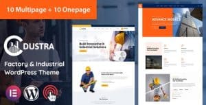 Download Dustra Factory Industrial WordPress