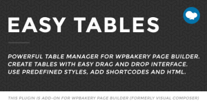 Download Easy Tables for WPBakery