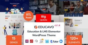 Download Educavo - Online Courses & Education WordPress Theme