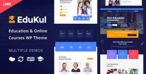 Download Edukul | Online Courses WordPress Theme