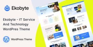 Download Ekobyte - IT Service & Technology WordPress Theme GPL WordPress Plugin