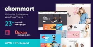 Download ekommart - All-in-one eCommerce WordPress Theme