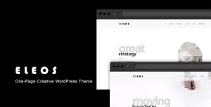 Download Eleos - One Page Creative WordPress Theme