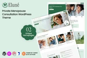 Download Elune - Private Menopause Consultation WP Theme GPL WordPress Plugin