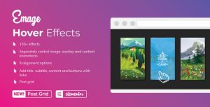 Download Emage - Image Hover Effects for Elementor - GPL WordPress Plugin
