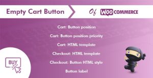 Download Empty Cart Button Pro for WooCommerce GPL WordPress Plugin
