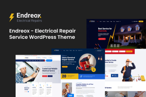 Download Endreox - Electrical Repair WordPress Theme GPL WordPress Plugin