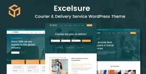 Download Excelsure - Courier Delivery WordPress Theme