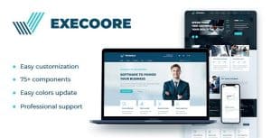 Download Execoore - Technology And Fintech Theme