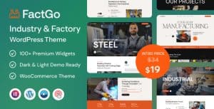 Download FactGo – Construction Factory & Industry WordPress Theme