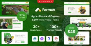 Download Farmus - Agriculture and Organic Farm WordPress Theme