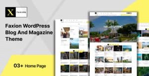 Download Faxion - Fashion Magazine Theme