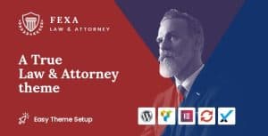 Download Fexa Lawyer & Attorney WordPress Theme