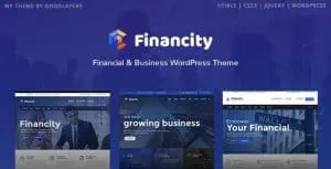 Download Financity - Business / Financial / Finance WordPress