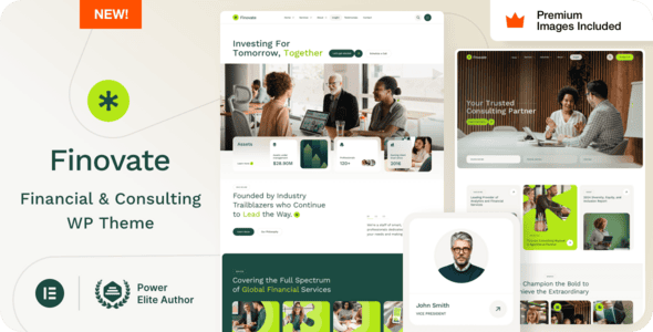 Finovate – Financial Advisors & Business Consulting WordPress Theme ...