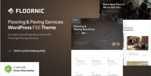 Download Floornic – Flooring and Paving Services Gutenverse FSE WordPress Block Theme GPL WordPress Plugin