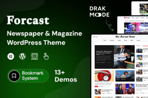Download Forcast - Newspaper & Magazine Theme GPL WordPress Plugin