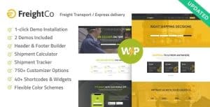 Download FreightCo | Transportation & Warehousing Shipping WordPress Theme