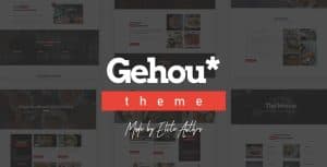 Download Gehou - A Modern Restaurant & Cafe Theme