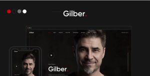 Download Gilber - Personal CV/Resume WordPress Theme