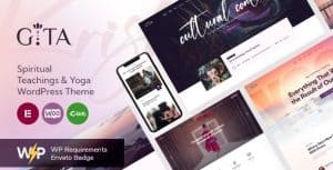 Download Gita - Spiritual Teachings & Yoga WordPress Theme