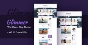 Download Glimmer - A Responsive WordPress Blog Theme