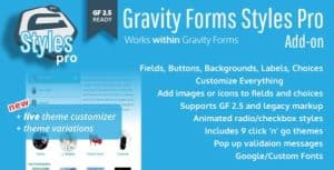 Download Gravity Forms Styles Pro - GPL WordPress Plugin