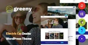 Download Greeny - Electric Car Dealership WordPress Theme