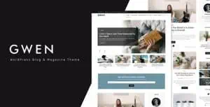 Download Gwen - Creative Personal WordPress Blog Theme