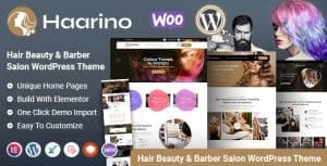 Download Haarino - Hair Beauty & Makeup Salon WordPress Theme