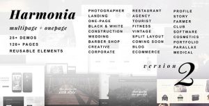 Download Harmonia - Creative Multi-Purpose WordPress Theme