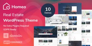 Download Homeo - Real Estate WordPress Theme