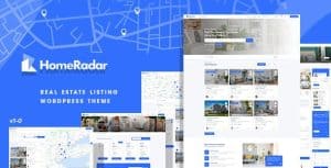 Download HomeRadar - Real Estate WordPress Theme