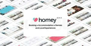 Download Homey – Booking and Rentals WordPress Theme GPL WordPress Plugin